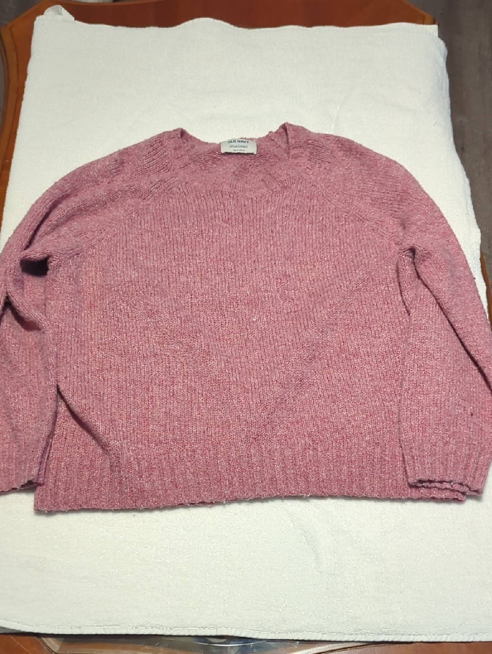 Old Navy Dusty Rose Knit Pullover